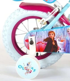Volare Disney Frozen 2 Kinderfiets - Meisjes - 12 Inch - Blauw/Paars - Twee Handremmen -Volare Verkoop 1047x1200 3