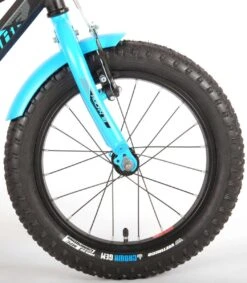 Volare Rocky Kinderfiets - 16 Inch - Zwart Blauw - 95% Afgemonteerd - Prime Collection -Volare Verkoop 1049x1200