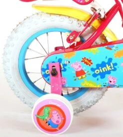 Volare Peppa Pig Kinderfiets - Meisjes - 12 Inch - Roze - 2 Handremmen -Volare Verkoop 1079x1200 1