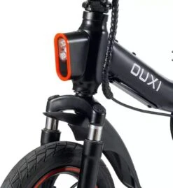 OUXI - V5 - 16 Inch - Elektrische Fiets - E Bike - Elektrische Vouwfiets - APP IOS/ Android - 500W Motor - 15Ah Lithuim Ion Batterij - Zwart -Volare Verkoop 1103x1200