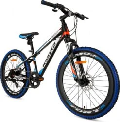Supersuper Kiyoko Kinder Mountainbike - 7 Versnellingen - 24 Inch - Jongens - Zwart/Blauw -Volare Verkoop 1186x1200 1