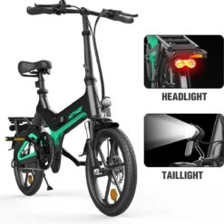 HITWAY Elektrische Fiets - Opvouwbare E-bike - 16 Inch-250W-2023 Model -Volare Verkoop 1197x1200