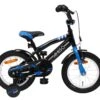Amigo BMX Fun Jongensfiets - Kinderfiets 14 Inch - Zwart/Blauw