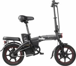 F-Wheel DYU A5 - Elektrische Vouwfiets - E Bike - 14 Inch - 7.5 Ah - 25km/u - Zwart 29 F-Wheel DYU A5 - Elektrische Vouwfiets - E Bike - 14 Inch - 7.5 Ah - 25km/u - Zwart -Volare Verkoop 1200x1037