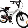 2Cycle Biker Kinderfiets - 20 Inch - Wit - Jongensfiets