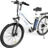 Hitway Elektrische Fiets | E-bike Damesfiets | 26 Inch | 250W Motor | Wit