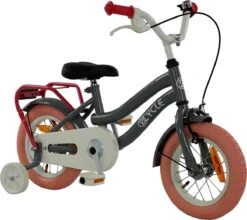 2Cycle Pretty - Kinderfiets - 12 Inch - Grijs-Roze - Meisjesfiets 6 2Cycle Pretty - Kinderfiets - 12 Inch - Grijs-Roze - Meisjesfiets -Volare Verkoop 1200x1068 1