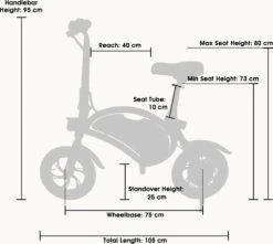 Windgoo - B3 Elektrische Long-Range E-Bike Met Trappers - E-bike - 25Km / H - Zwart -Volare Verkoop 1200x1072 2