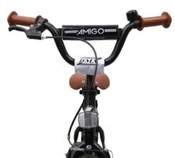 Amigo BMX Fun Jongensfiets - Kinderfiets 12 Inch - Matzwart -Volare Verkoop 1200x1081