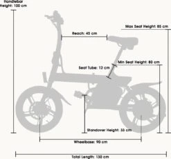 Merkloos Windgoo B20 V3- APP IOS Android - Elektrische Vouwfiets - E Bike - 7.8Ah Batterij - 250W - 14 Inch - 25 KM/H - Zwart -Volare Verkoop 1200x1111 1