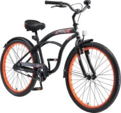 Bikestar 24 Inch Cruiser Kinderfiets, Zwart -Volare Verkoop 1200x1116 1