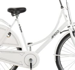 Amigo Eclypse Transportfiets 28 Inch - Omafiets Met Voordrager - Wit -Volare Verkoop 1200x1117 2