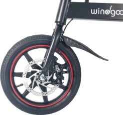 Windgoo B20 V2 - Smart E Bike - APP IOS Android - Elektrische Vouwfiets Zonder Gashandel - 250W - 14 Inch - 25 KM/H - Zwart -Volare Verkoop 1200x1120