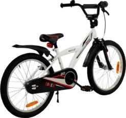 2Cycle Biker Kinderfiets - 20 Inch - Wit - Jongensfiets -Volare Verkoop 1200x1123