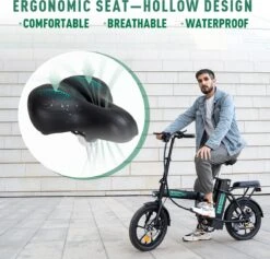 HITWAY Elektrische Fiets Met 36V 7.5Ah Verwijderbare Batterij, Bereik Tot 75 Km Lange Afstand Elektrische Fiets 16 Inch, 250W Achtermotor E-Citybike Holland Bike -Volare Verkoop 1200x1153