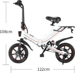 OUXI - V5 - 16 Inch - Elektrische Fiets - E Bike - Elektrische Vouwfiets - APP IOS/ Android - 500W Motor - 15Ah Lithuim Ion Batterij - Zwart -Volare Verkoop 1200x1160 5