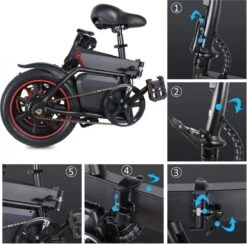 Windgoo B-20 Elektrische Vouwfiets - Snelheid 20 Km/h - 15 Km Bereik - Schijfremmen 38 Windgoo B-20 Elektrische Vouwfiets - Snelheid 20 Km/h - 15 Km Bereik - Schijfremmen -Volare Verkoop 1200x1187