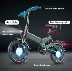 HITWAY Elektrische Fiets - Opvouwbare E-bike - 16 Inch-250W-2023 Model -Volare Verkoop 1200x1192 1