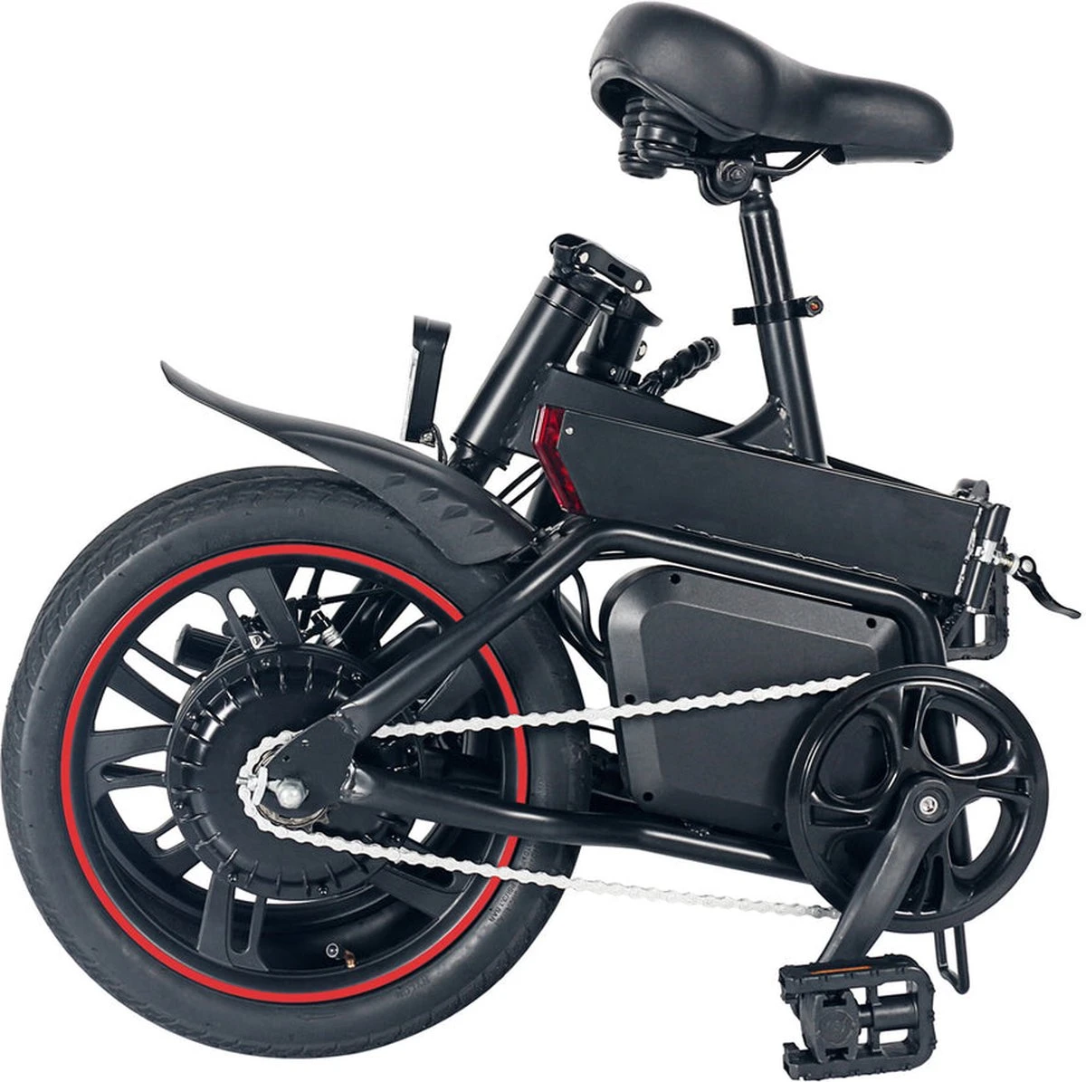 Merkloos Windgoo B20 PRO - E Bike - Elektrische Fiets - 16 Inch - 250W - 7.8Ah Batterij - Max. 25km/u - Zwart - Incl. GSM Houder 14 Merkloos Windgoo B20 PRO - E Bike - Elektrische Fiets - 16 Inch - 250W - 7.8Ah Batterij - Max. 25km/u - Zwart - Incl. GSM Houder - Afbeelding 14