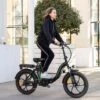 HITWAY Elektrische Fiets - E-Bike - 11,2Ah - 250 W - 20 Inch Fatbike