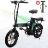 HITWAY Elektrische Fiets Voor, Stadsfietsen Opvouwbaar, E-BIKE, 7.5Ah Batterij, 250W Motor, Actieradius Tot 45 Km - BK5