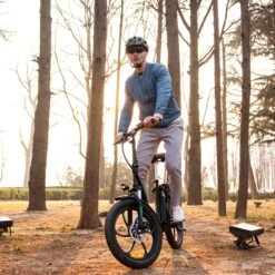 HITWAY E-Bike Elektrische Fiets 20 Inch Fat Tire E-Bicycle Vouwfiets, 250 W, 11,2 Ah Accu, Max. Bereik Tot 35-90 Km, Offroad-mountainbike Met Shimano 7-versnellingen, City EBike Met Slot,Groen Zwart -Volare Verkoop 1200x1200 67