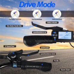 Elektrische Fiets E-Fietsen | E-bike- 26 Inch - Volwassen 250w Elektrische Fiets Volwassen-BK1-Wit -Volare Verkoop 1200x1200 94