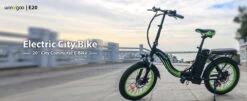 Merkloos Windgoo E20 Urban- Elektrische Fiets - E-bike - 20Inch - 12.5Ah - APP - Fat Tire - 7 Speed Shimano -Volare Verkoop 1200x492