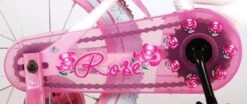 Volare Rose Kinderfiets - Meisjes - 14 Inch - Roze Wit - 95% Afgemonteerd -Volare Verkoop 1200x506