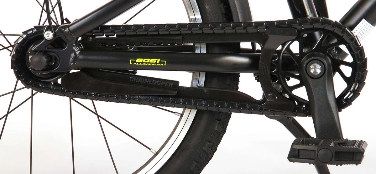 Volare Blaster Kinderfiets - Jongens - 18 Inch - Zwart Geel Groen - Prime Collection 11 Volare Blaster Kinderfiets - Jongens - 18 Inch - Zwart Geel Groen - Prime Collection - Afbeelding 11