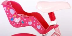 Volare Disney Princess Kinderfiets - Meisjes - 16 Inch - Roze Blauw - Twee Handremmen -Volare Verkoop 1200x599