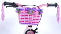 Volare Rose Kinderfiets - Meisjes - 14 Inch - Roze Wit - 95% Afgemonteerd -Volare Verkoop 1200x669