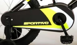 Volare Sportivo Kinderfiets - Jongens - 16 Inch - Neon Geel Zwart - 95% Afgemonteerd -Volare Verkoop 1200x699