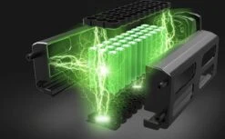 Samebike Elektrische Vouwfiet - Shimano 7 Speed Derailleur - 48V/ 10Ah Lithium Batterij - Aluminium -sportief/modern - 35km/u - Wit -Volare Verkoop 1200x741