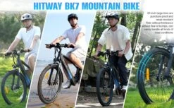 HITWAY 26" Elektrische Mountainbike, 35-70KM Power Assist-fietsen Voor Mannen En Vrouwen， 48V/7,5Ah/250W Krachtige E-bike -Volare Verkoop 1200x742 7