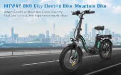 HITWAY E-bike Elektrische Fiets 20" Vouwfiets Met Dikke Banden, 250W/36V/11,2Ah Accu, 35-90 Km, Offroad-mountainbike Met Shimano 7 Versnellingen, CityBike Voor Heren En Dames -Volare Verkoop 1200x742 8