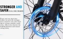 HITWAY 26" Elektrische Mountainbike, 35-70KM Power Assist-fietsen Voor Mannen En Vrouwen， 48V/7,5Ah/250W Krachtige E-bike -Volare Verkoop 1200x754