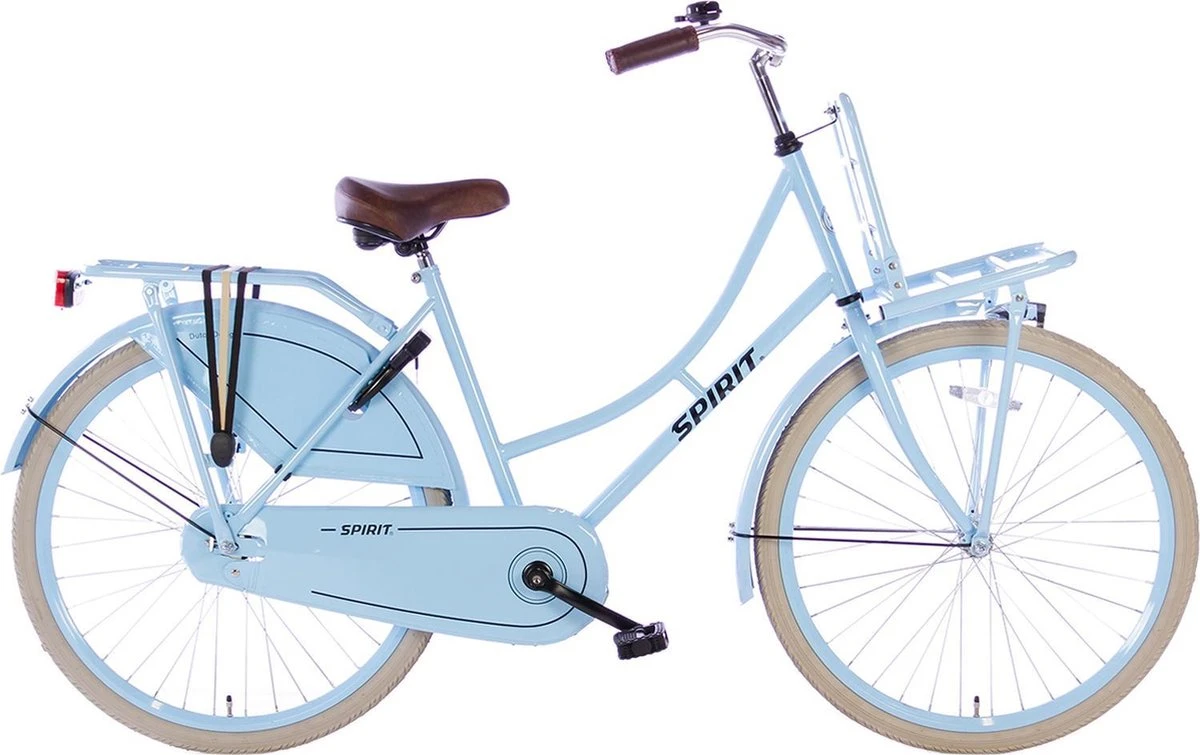 Spirit Omafiets Blauw 26 Inch 2018 - Meisjesfiets - Transportfiets 1 Spirit Omafiets Blauw 26 Inch 2018 - Meisjesfiets - Transportfiets