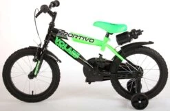 Volare Sportivo Kinderfiets - Jongens - 16 Inch - Neon Groen Zwart - 95% Afgemonteerd -Volare Verkoop 1200x788