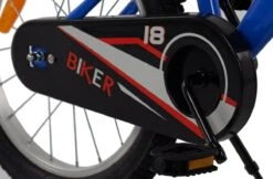 2Cycle Biker Kinderfiets - 18 Inch - Blauw - Jongensfiets -Volare Verkoop 1200x789