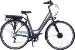 Amigo E-Vibe D1 - Elektrische Stadsfiets Voor Dames - Met 7 Versnellingen - Matgrijs -Volare Verkoop 1200x795