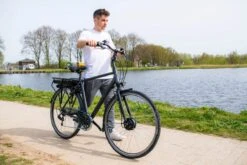 Amigo E-Vibe D1 - Elektrische Stadsfiets Voor Heren - Met 7 Versnellingen - Matgrijs -Volare Verkoop 1200x800 10