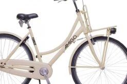 Amigo Forest - Transportfiets 28 Inch - Damesfiets Met Voordrager - Crème -Volare Verkoop 1200x800 119