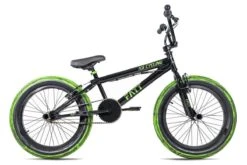 Ks Cycling Fiets BMX Freestyle 20'' Fatt Zwart-groen - 25 Cm -Volare Verkoop 1200x800 98