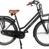 Wheelerz.nl Transportfiets 28 Inch 57 Cm Matzwart | Unisex