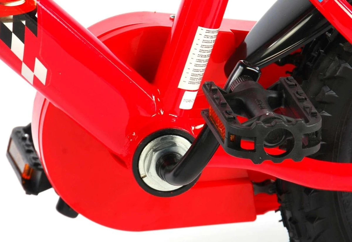 Volare Disney Cars Kinderfiets - Jongens - 12 Inch - Rood 15 Volare Disney Cars Kinderfiets - Jongens - 12 Inch - Rood - Afbeelding 15