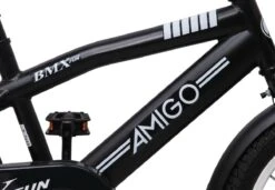 Amigo BMX Fun Jongensfiets - Kinderfiets 16 Inch - Matzwart -Volare Verkoop 1200x830 1