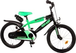 Volare Sportivo Kinderfiets - Jongens - 18 Inch - Neon Groen Zwart - 95% Afgemonteerd -Volare Verkoop 1200x839 1