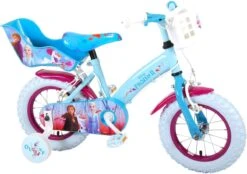Volare Disney Frozen 2 Kinderfiets - Meisjes - 12 Inch - Blauw/Paars - Twee Handremmen -Volare Verkoop 1200x843 2
