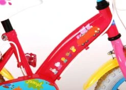 Volare Peppa Pig Kinderfiets - Meisjes - 12 Inch - Roze - 2 Handremmen -Volare Verkoop 1200x858 3